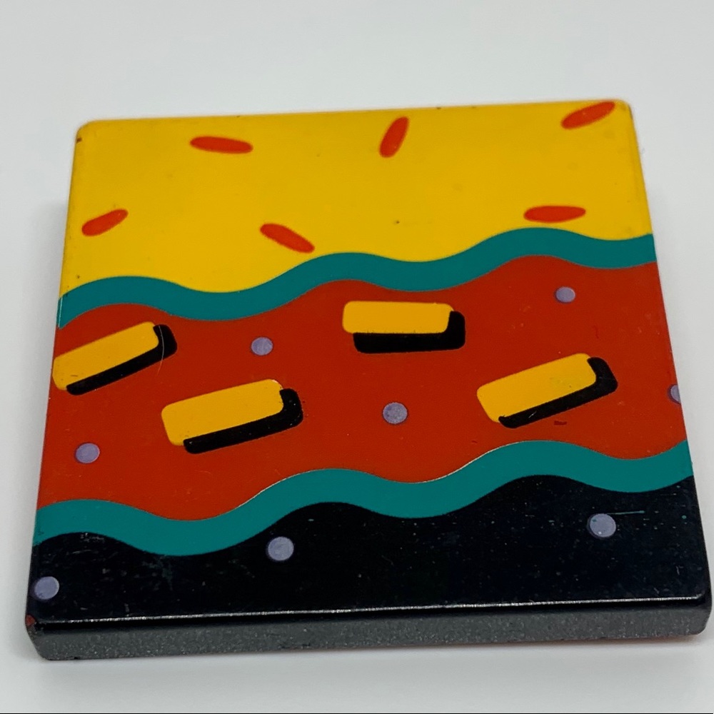 Vintage 80’s Mod Hallmark Geometric Pin Brooch